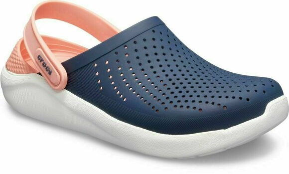 Unisex Schuhe Crocs LiteRide Clog Navy/Melon 41-42 - 5