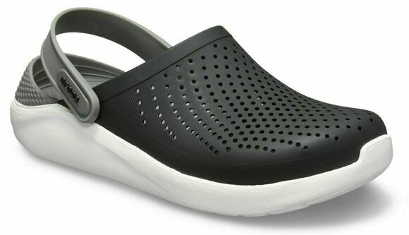 Unisex Schuhe Crocs LiteRide Clog Black/Smoke 46-47 - 5
