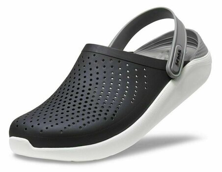 Unisex Schuhe Crocs LiteRide Clog Black/Smoke 46-47 - 8