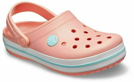 Dječje cipele za jedrenje Crocs Kids' Crocband Clog Melon/Ice Blue 30-31 - 5