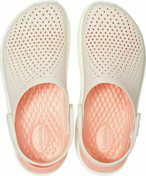 Pantofi de Navigatie Crocs LiteRide Clog Barely Pink/White 37-38 - 3