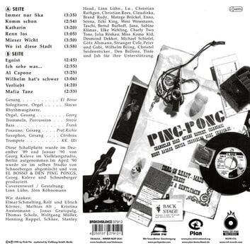 Vinylplate El Bosso & Die Ping Pongs - El Bosso & Die Ping Pongs (LP) - 2