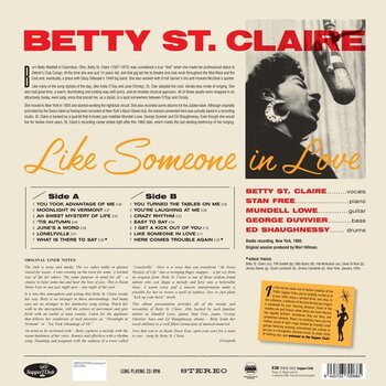 LP deska Betty St. Claire - Like Someone In Love (Limited Edition) (LP) - 2