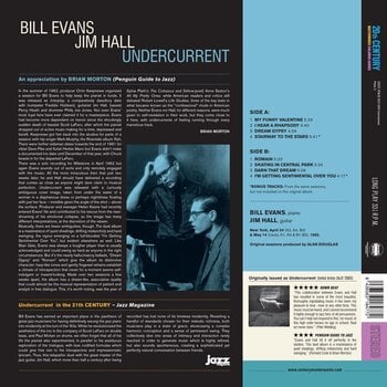 Vinyl Record Bill Evans & Jim Hall - Undercurrent (Limited Edition) (Blue Coloured) (LP) - 2