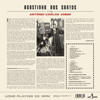 LP deska Agostinho Dos Santos - Sings Antonio Carlos Jobim (Limited Edition) (180 g) (LP) - 2