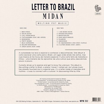 Vinyl Record Midan - Letter To Brazil (LP) - 2