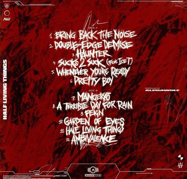 LP ploča Alpha Wolf - Half Living Things (Limited Edition) (Light & Dark Blue Corona Coloured) (LP) - 2