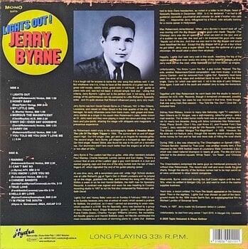 LP ploča Jerry Byrne - Lights Out! (LP) - 2