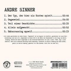 LP plošča Andre Sinner - Der Typ Der Hier Als Erstes Spielt (LP) - 1