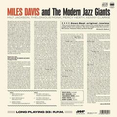 LP ploča Miles Davis - Miles Davis And The Modern Jazz Giants (Reissue) (Mono) (180 g) (LP) - 1