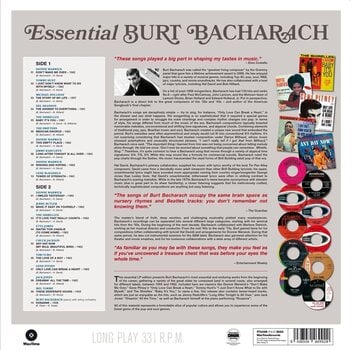 Vinyl Record Burt Bacharach - Essential Burt Bacharach (Reissue) (180 g) (LP) - 2