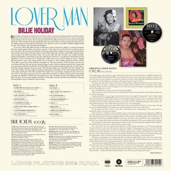 Vinyl Record Billie Holiday - Lover Man (Limited Edition) (LP) - 2