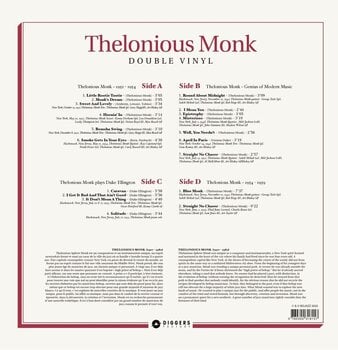 Vinyl Record Thelonious Monk - Essential Works 1952-1962 (2 LP) - 2
