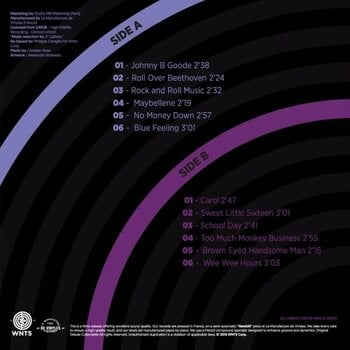 Vinyl Record Chuck Berry - Top Hits (Remastered) (LP) - 2