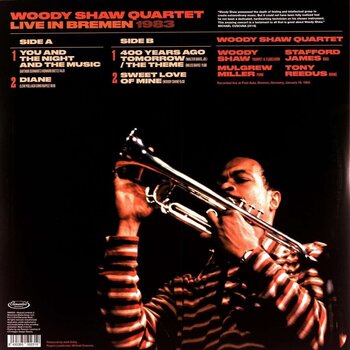 Disco in vinile Woody Shaw Quartet - Live In Bremen 1983 (Limited Edition) (180 g) (LP) - 2