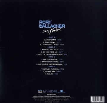 LP ploča Rory Gallagher - Live At Montreux (Reissue) (2 LP) - 2