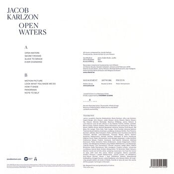 Vinyl Record Jacob Karlzon - Open Waters (LP) - 2