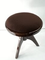 Bespeco SG3 Στρογγυλό Σκαμπό Πιάνου Walnut