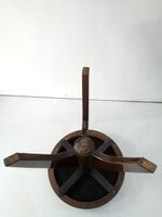 Bespeco SG3 Στρογγυλό Σκαμπό Πιάνου Walnut