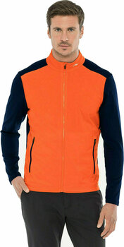 Jacket Kjus Retention Orange/Atlanta Blue 48 - 4