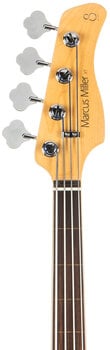 Fretless E-Bass Sire Marcus Miller V7 Alder-4 FL 2nd Gen Tobacco Sunburst Fretless E-Bass (Wie neu) - 4