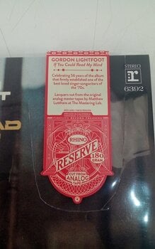 Disque vinyle Gordon Lightfoot - If You Could Read My Mind (Limited Edition) (Audiophile Edition) (Syeor26) (Rhino Reserve) (180 g) (LP) (Juste déballé) - 4