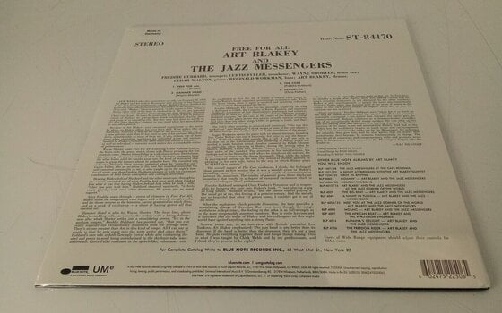 Disco de vinilo Art Blakey & The Jazz Messengers - Free For All (180 g) (LP) (Recién desempaquetado) - 4