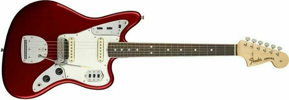 E-Gitarre Fender American Original '60s Jaguar RW Candy Apple Red - 2