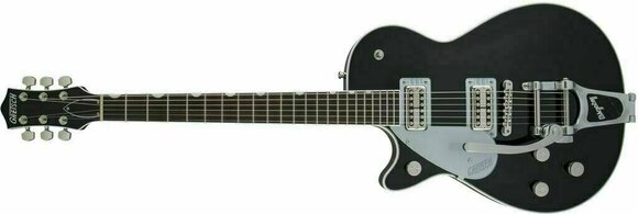 Electric guitar Gretsch G6128TLH Players Edition Jet FT RW LH Black - 2