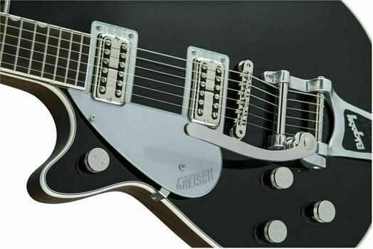 Electric guitar Gretsch G6128TLH Players Edition Jet FT RW LH Black - 5