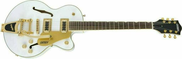 Halbresonanz-Gitarre Gretsch G5655TG Limited Edition Electromatic IL Snow Crest White - 5