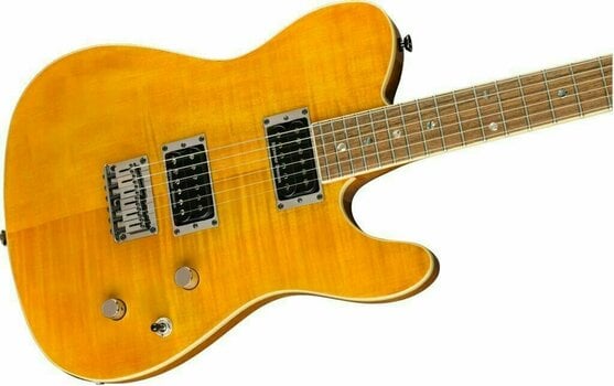 Guitare électrique Fender Special Edition Custom Telecaster FMT HH IL Amber - 4