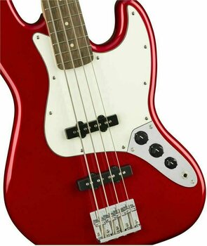 Elektrische basgitaar Fender Squier Contemporary Jazz Bass IL Dark Metallic Red - 4