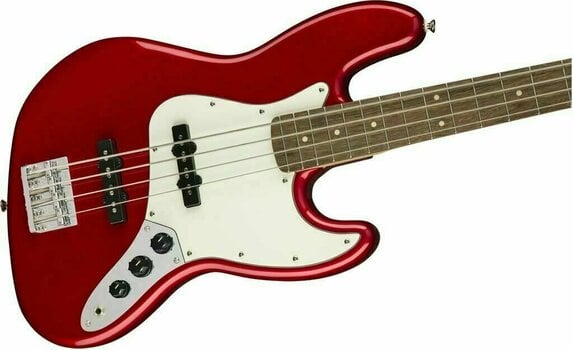 E-Bass Fender Squier Contemporary Jazz Bass IL Dark Metallic Red - 5