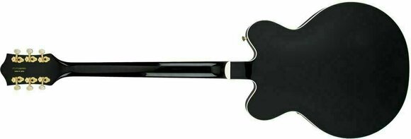Halbresonanz-Gitarre Gretsch G6120TB-DE Duane Eddy 6 Ebony Black Pearl - 3