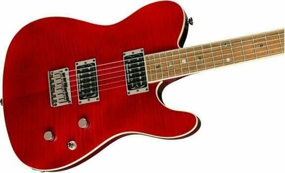 Electric guitar Fender Special Edition Custom Telecaster FMT HH IL Crimson Red Trans (Pre-owned) - 4