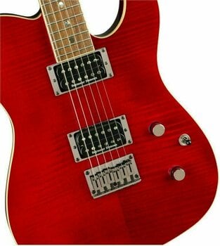 Electric guitar Fender Special Edition Custom Telecaster FMT HH IL Crimson Red Trans (Pre-owned) - 5