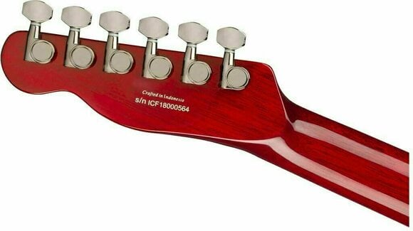 Electric guitar Fender Special Edition Custom Telecaster FMT HH IL Crimson Red Trans (Pre-owned) - 7