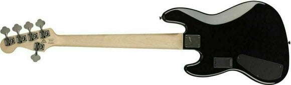 5-snarige basgitaar Fender Squier Contemporary Active Jazz Bass V HH MN Flat Black - 10