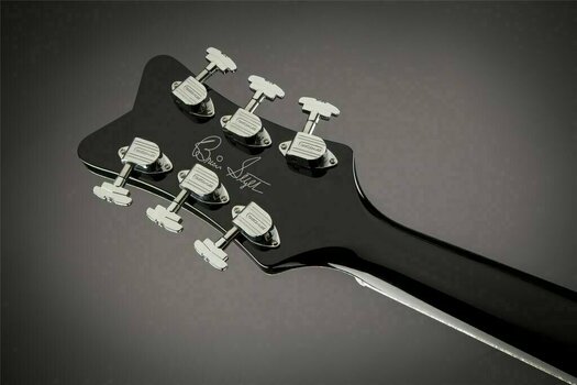 Guitare semi-acoustique Gretsch G6136SLBP Brian Setzer Phoenix Black Lacquer - 8