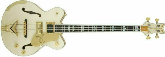 E-Bass Gretsch Tom Petersson Signature Aged White Lacquer - 2