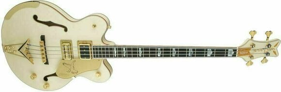4-string Bassguitar Gretsch Tom Petersson Signature Aged White Lacquer - 4