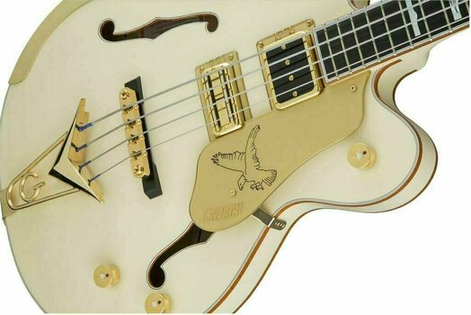 4-string Bassguitar Gretsch Tom Petersson Signature Aged White Lacquer - 6