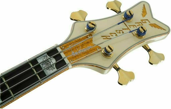 4-string Bassguitar Gretsch Tom Petersson Signature Aged White Lacquer - 8
