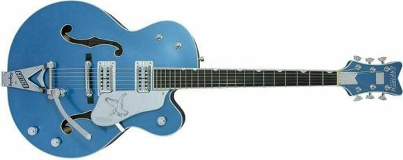 Guitare semi-acoustique Gretsch G6136T-59 Limited Edition Falcon Ebony Lake Placid Blue - 2
