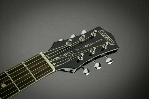 Guitare électrique Gretsch G5135CVT-PS Patrick Stump Electromatic Black with Pewter Stripes - 7
