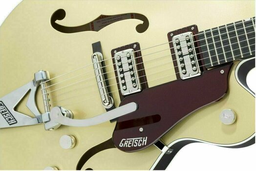 Halvakustisk guitar Gretsch G6118T-135 Professional 135th Anniversary EB LTD Dark Cherry Metallic - 5