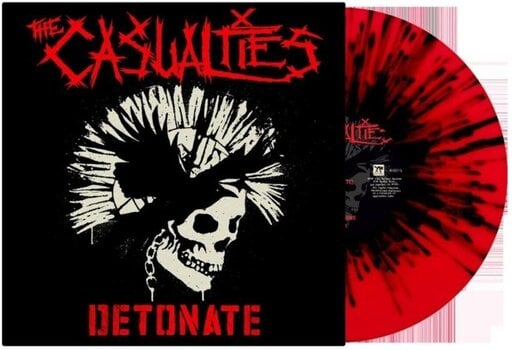 Vinyl Record The Casualties - Detonate (Red/Black Splatter Coloured) (LP) - 2