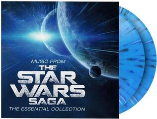 Vinilinė plokštelė Robert Ziegler - Music From The Star Wars Saga: The Essential Collection (O.S.T.) (Reissue) (Limited Edition) (Gatefold Sleeve) (Hyperspace Blue Splatter Coloured) (2 LP) - 1
