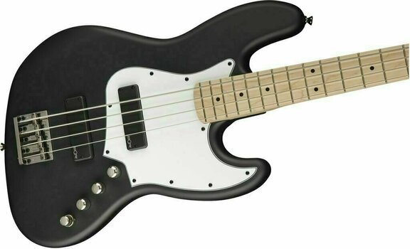 4-strängad basgitarr Fender Squier Contemporary Active Jazz Bass HH MN Flat Black - 5